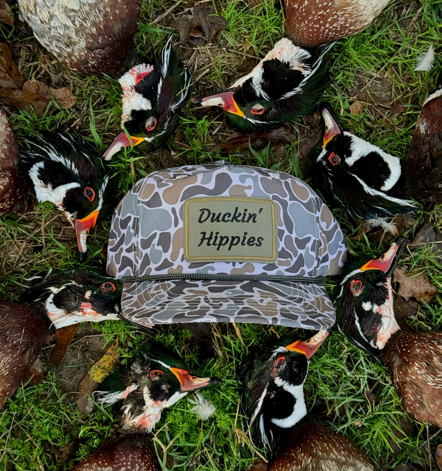 Duckin’ Camo Rope Hat